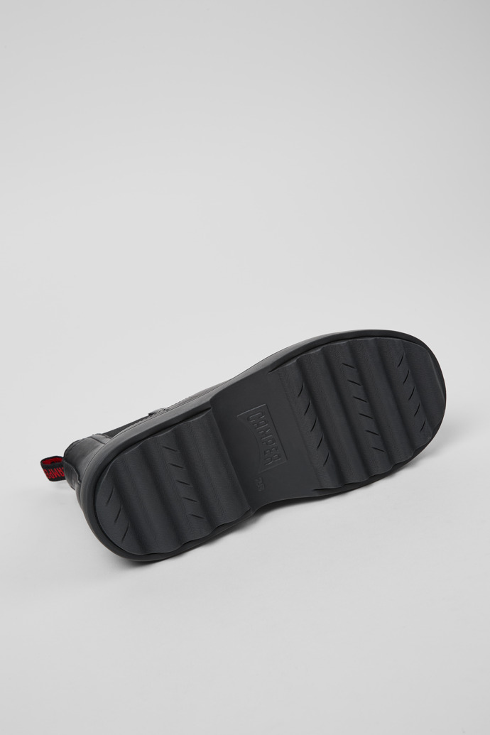 Camper Norte - Schwarze Kinderstiefelette aus Leder.