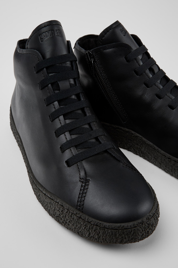 Camper Peu Terreno - Schwarzer Desert-Boot aus Leder für Herren