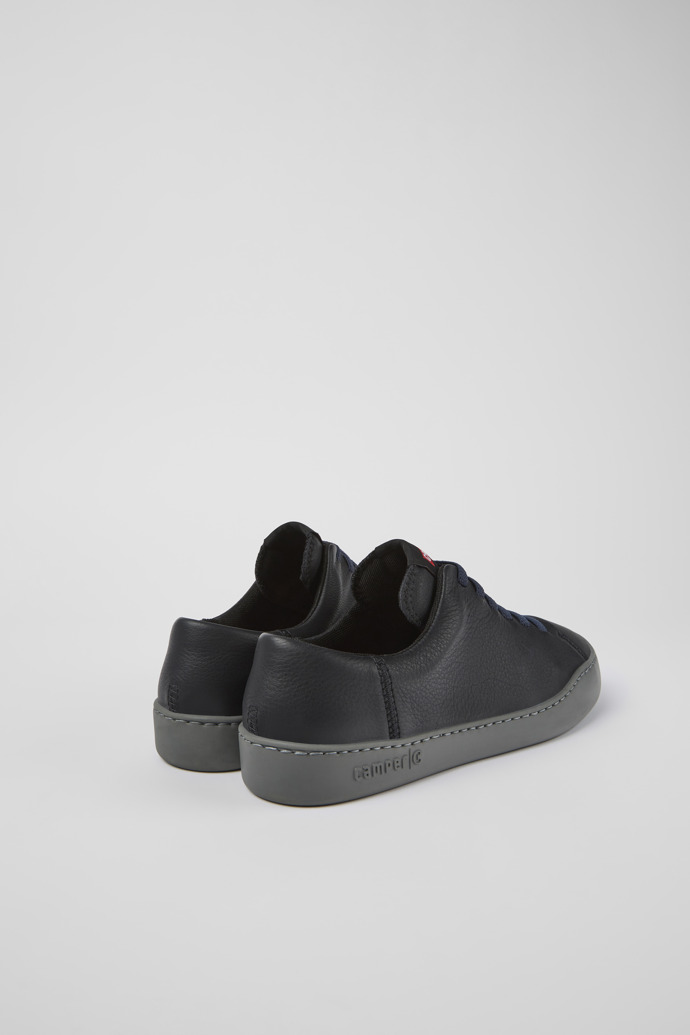 Camper Peu Touring - Schwarzer Herrensneaker aus Leder.