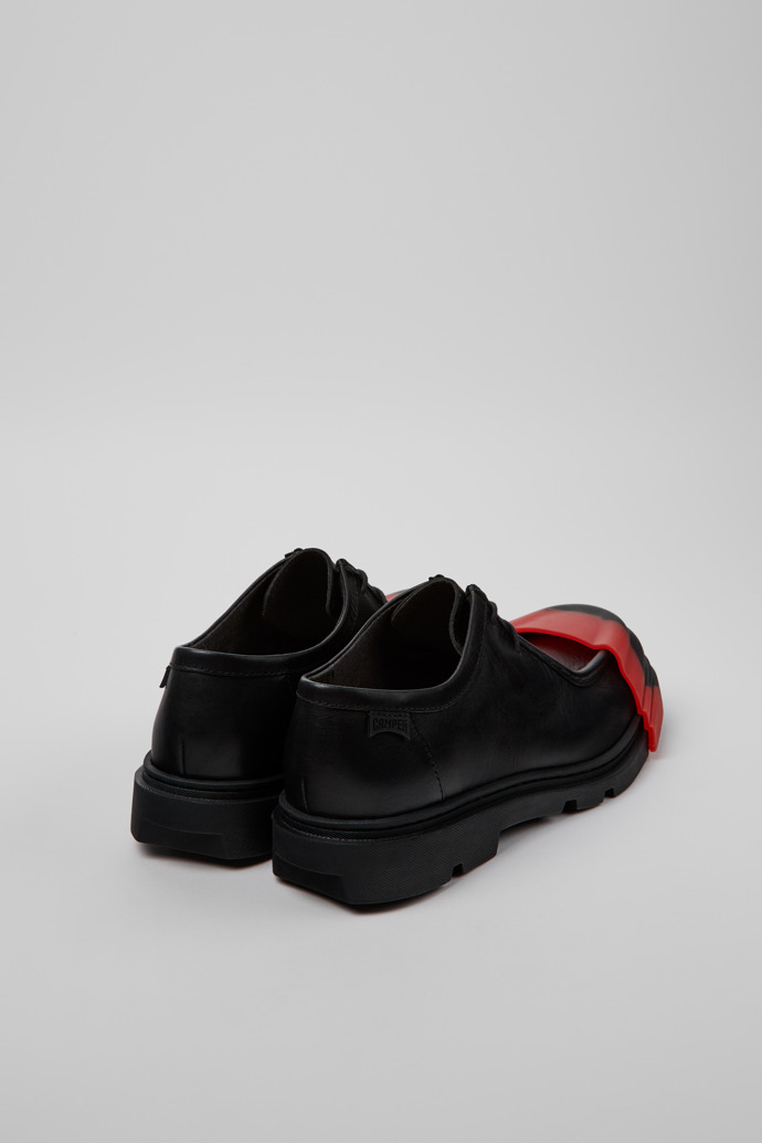 Camper Junction - Schwarzer Herrenschuh aus Leder.
