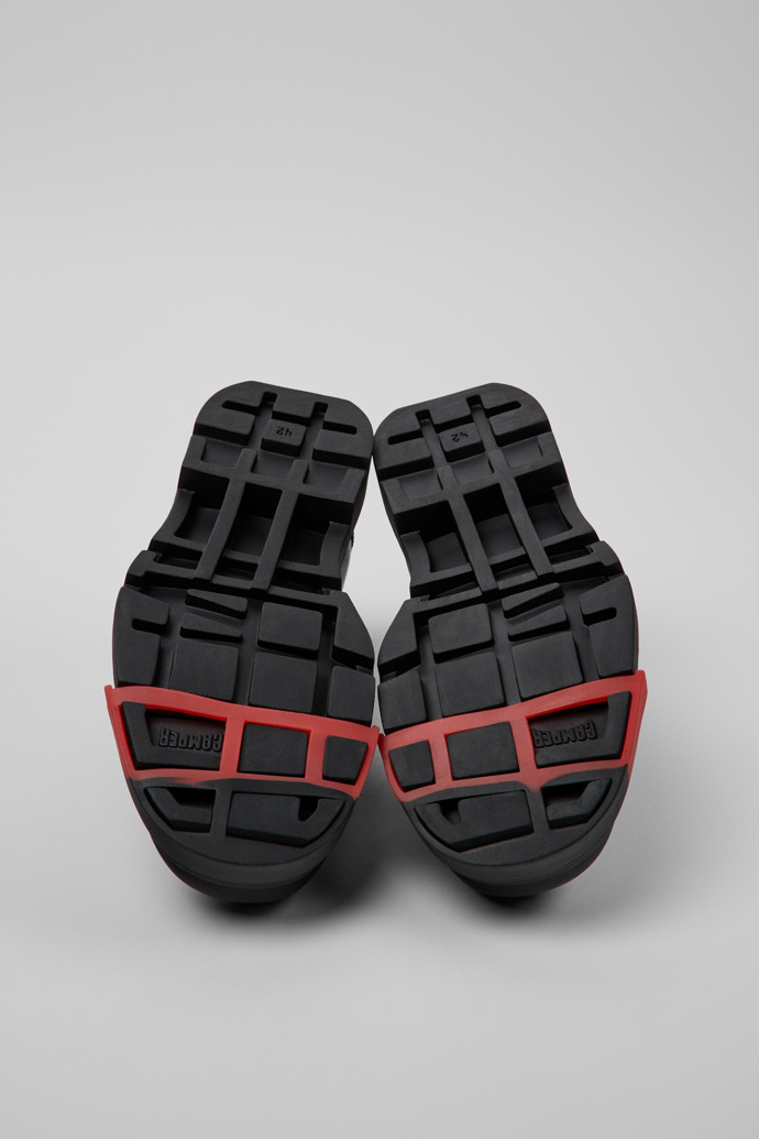 Camper Junction - Schwarzer Herrenschuh aus Leder.