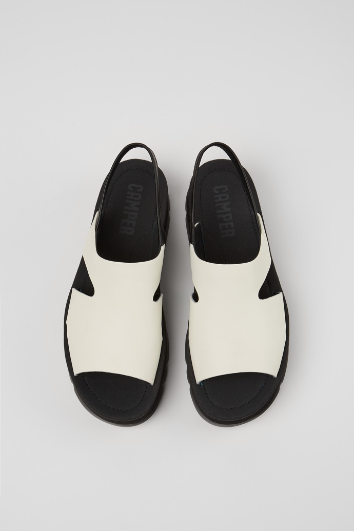 Camper Oruga Up - Weiße Damensandalen