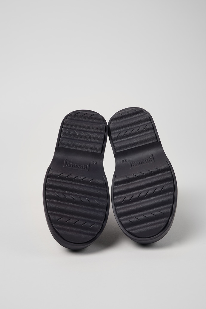 Camper Norte - Violetter Lederstiefel für Kinder