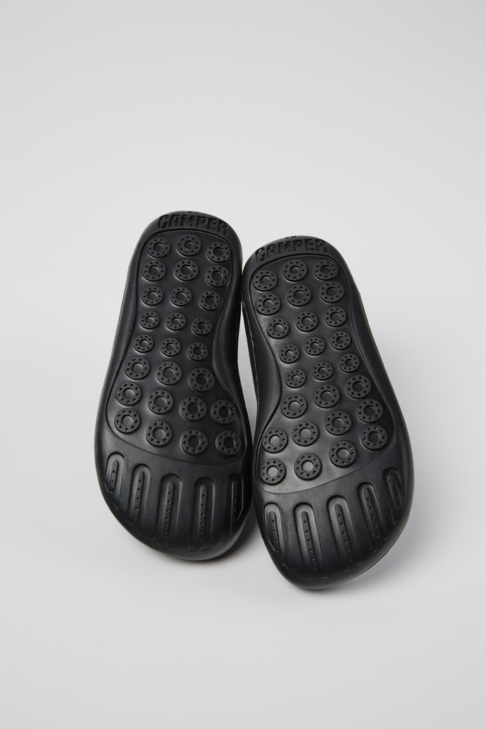 Camper Peu - Schwarzer Kinderschuh aus Leder.