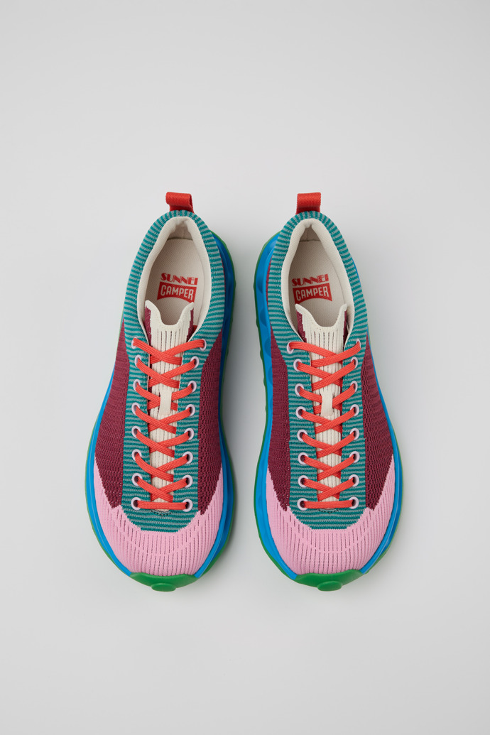 Camper Camper x SUNNEI - PELOTISSIMA - Mehrfarbiger Herrensneaker aus Textil.