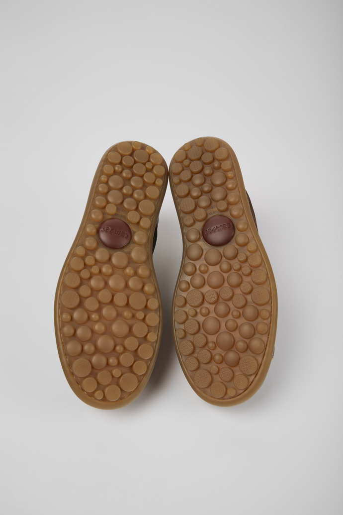 Camper Pelotas - Brauner Herrenschuh aus pflanzlich gegerbtem Leder
