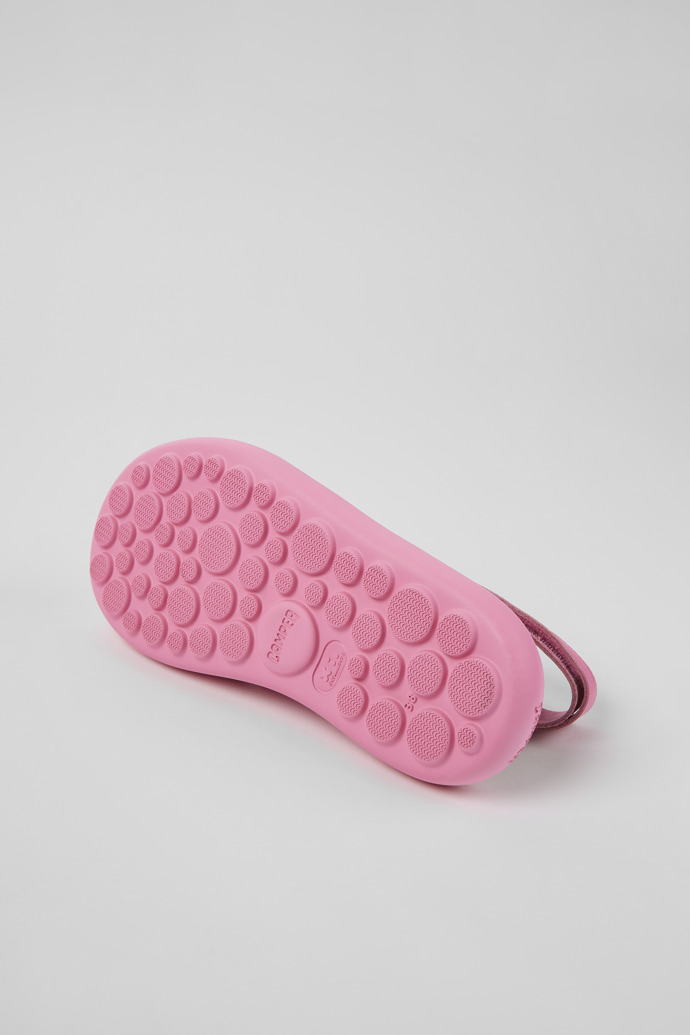 Camper Pelotas Flota - Damensandale aus Leder in Rosa