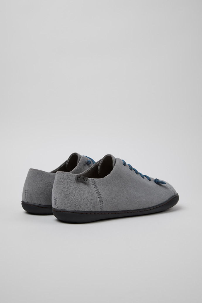 Camper Peu - Grauer Herrenschuh aus Nubukleder.