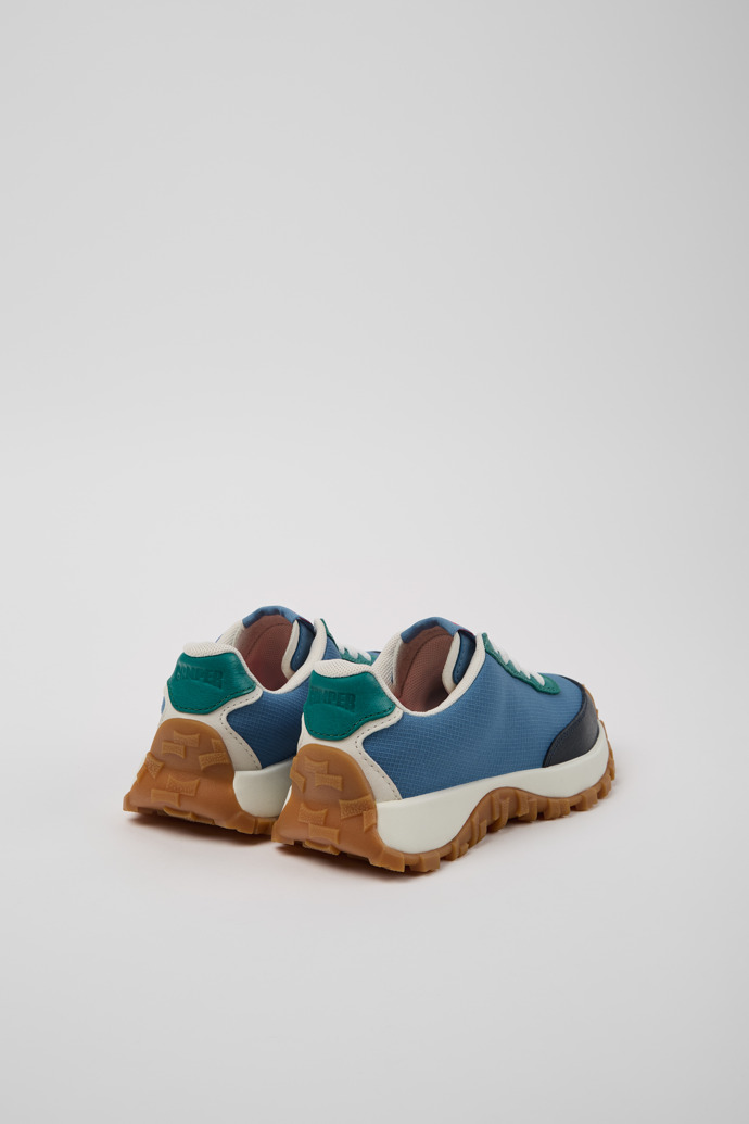 Camper Drift Trail - Mehrfarbige Kindersneaker aus PET-Recycling und Leder.
