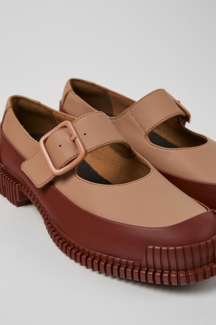 Camper Pix - Mehrfarbiger Damenschuh aus Leder.