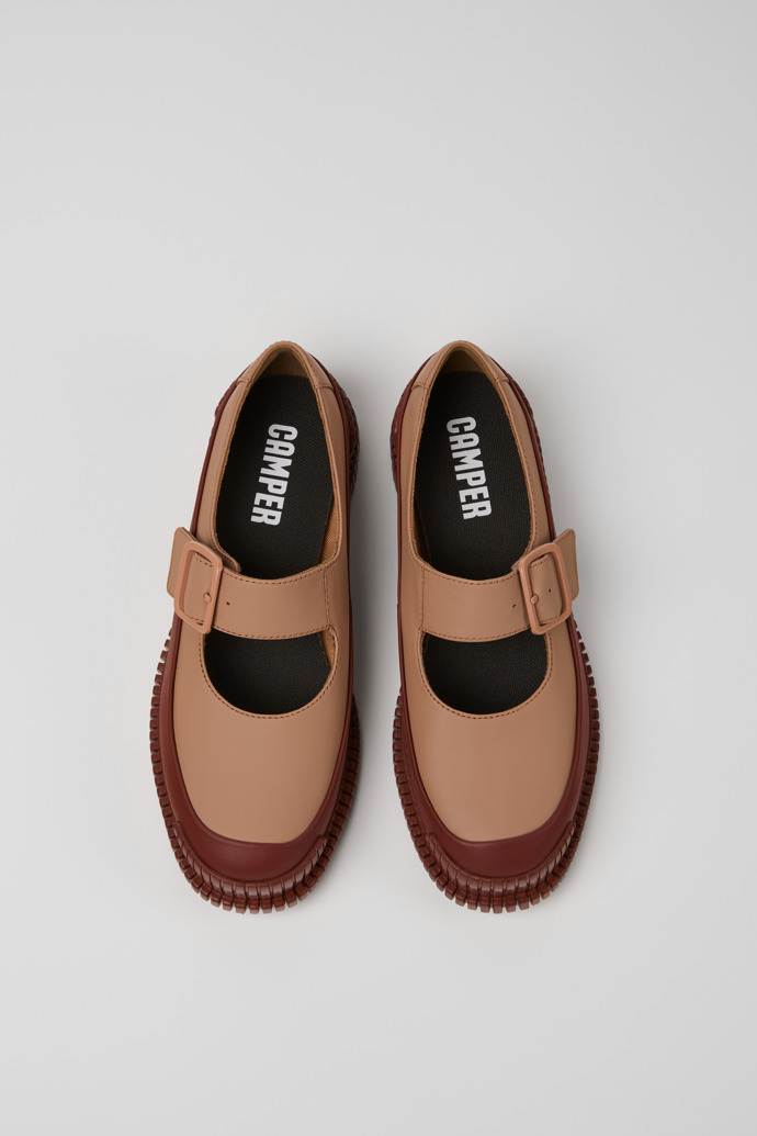 Camper Pix - Mehrfarbiger Damenschuh aus Leder.
