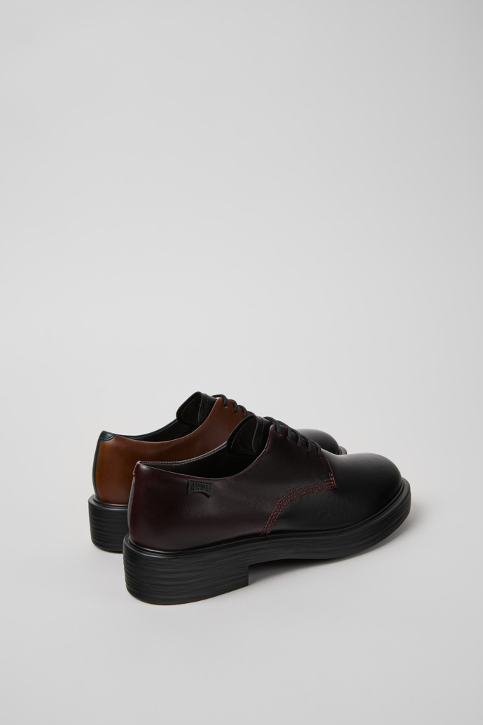 Camper Twins - Mehrfarbige Lederschuhe für Damen.