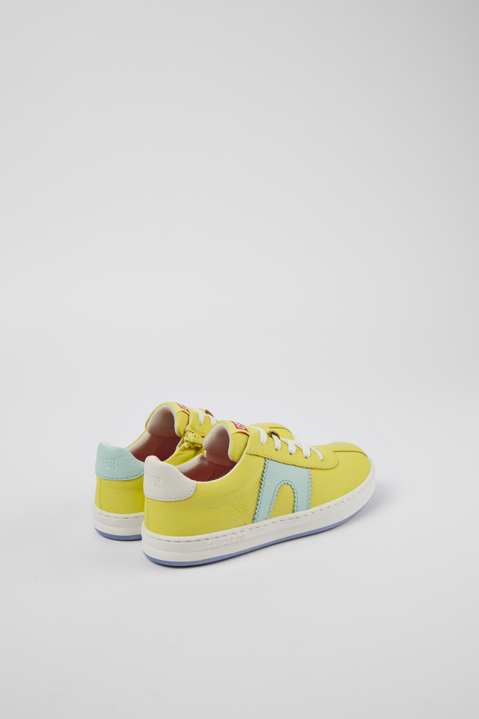 Camper Twins - Gelber Ledersneaker