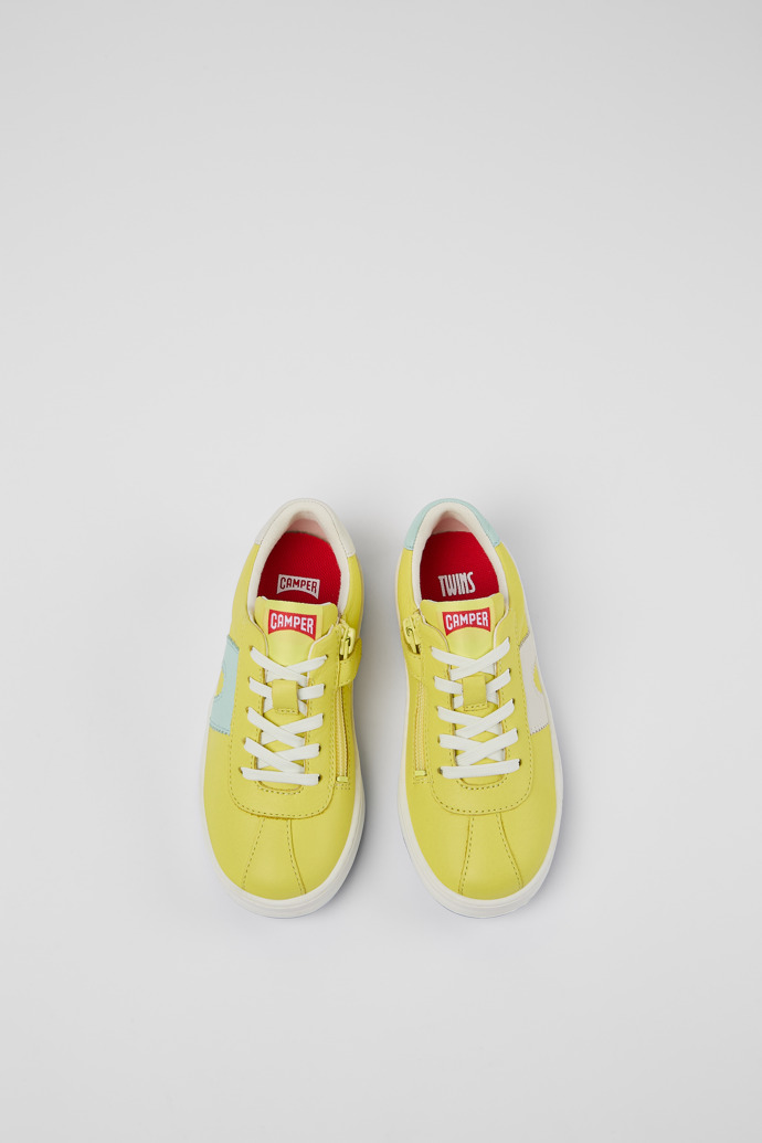 Camper Twins - Gelber Ledersneaker