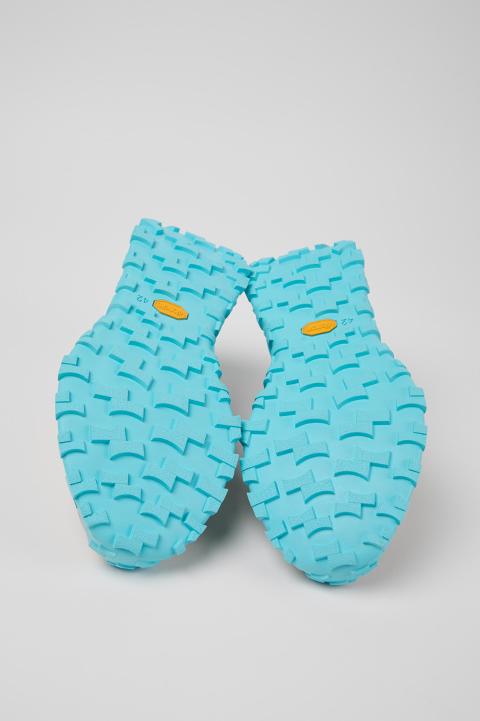 Camper Drift Trail VIBRAM - Mehrfarbiger Herrensneaker aus Recycling-PET und Nubukleder.