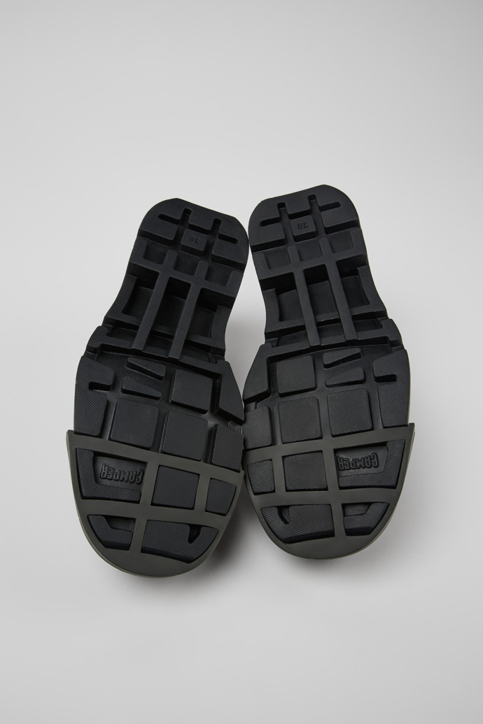Camper Junction - Schwarzer Frauenschuh aus Leder.