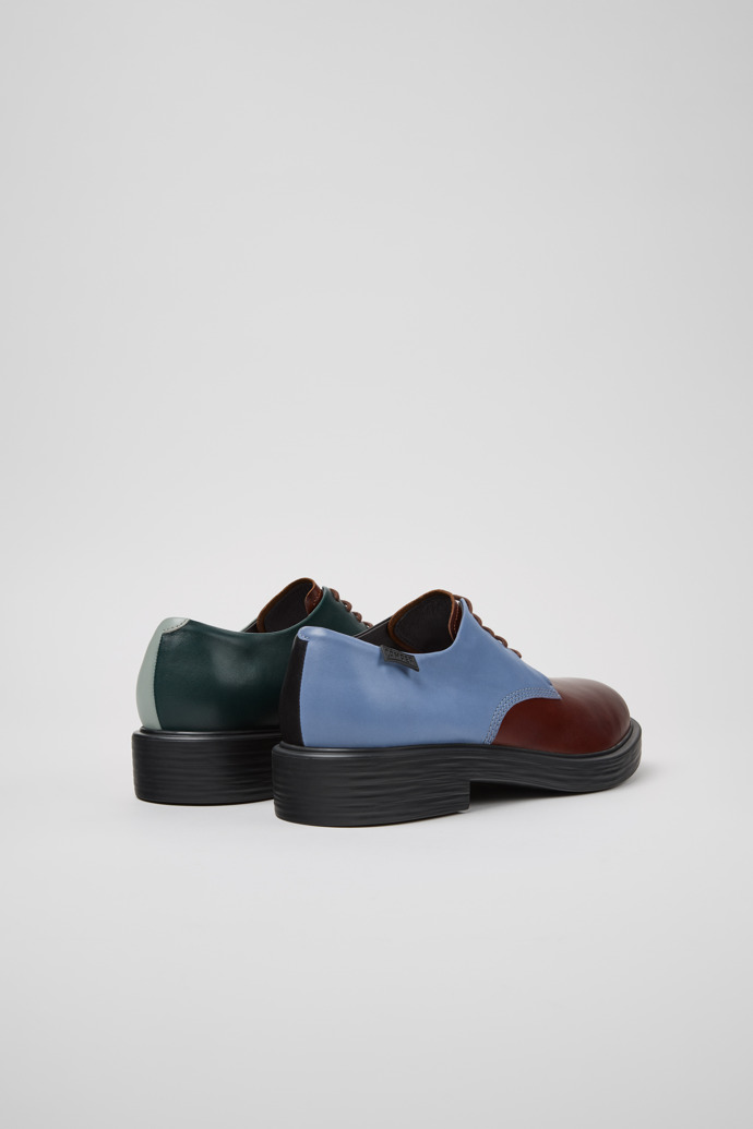 Camper Twins - Mehrfarbiger Herrenschuh aus Leder.