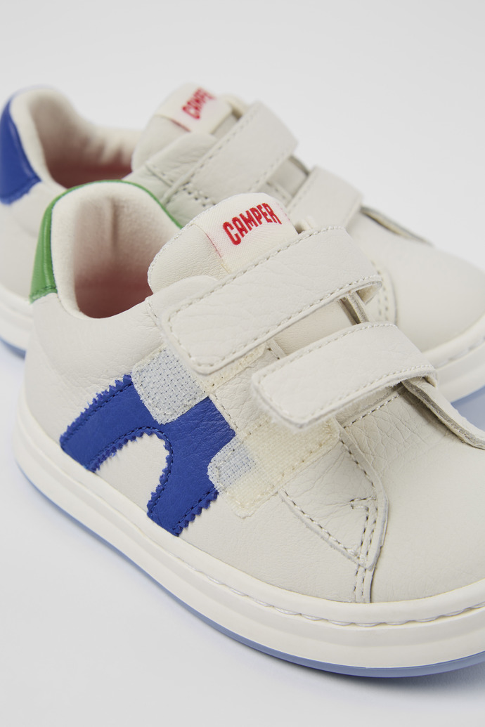 Camper Twins - Weißer Ledersneaker