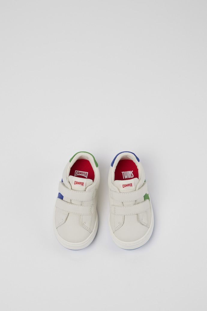 Camper Twins - Weißer Ledersneaker
