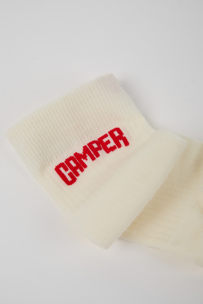 Camper SOX - Weiße und schwarze Socken aus Merinowolle