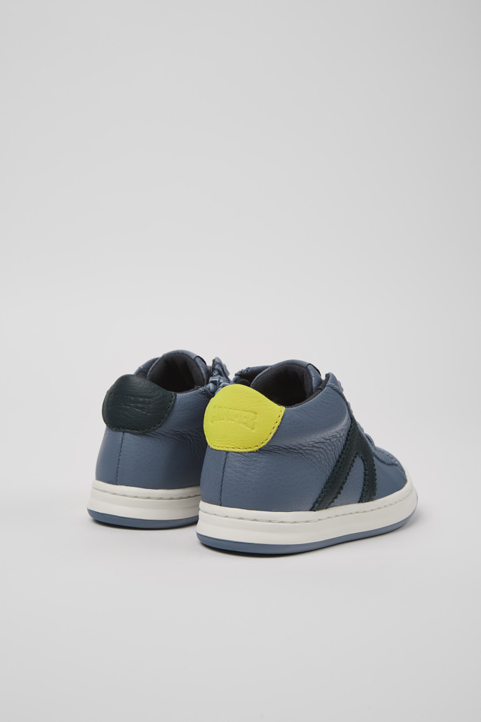 Camper Twins - Graue Kindersneaker aus Leder