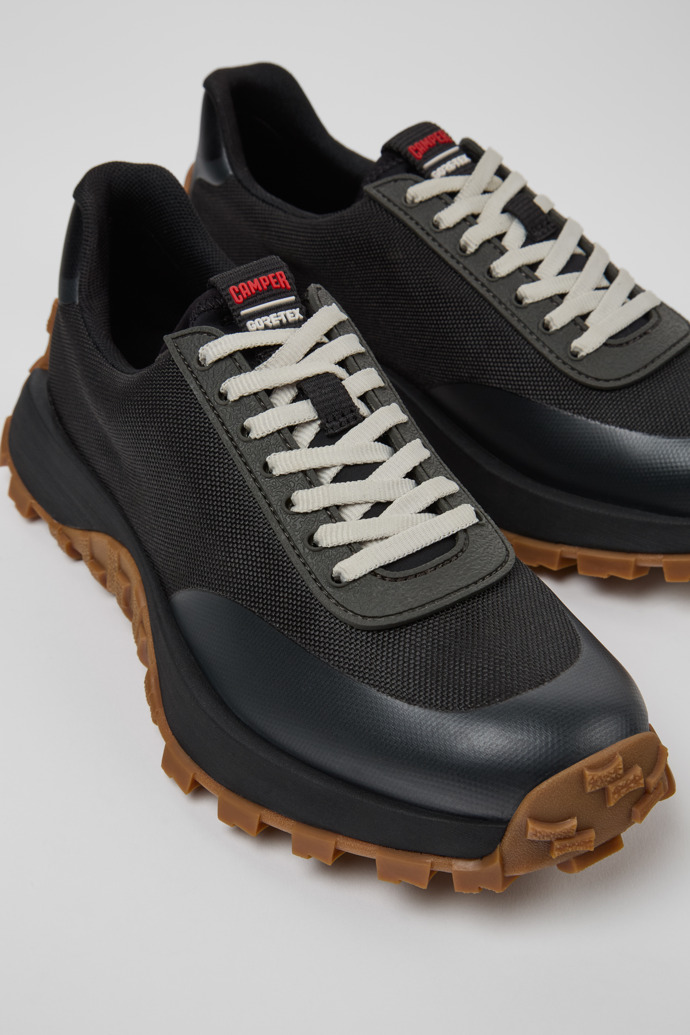 Camper Drift Trail VIBRAM GORE-TEX - Schwarzer Damensneaker aus Textil