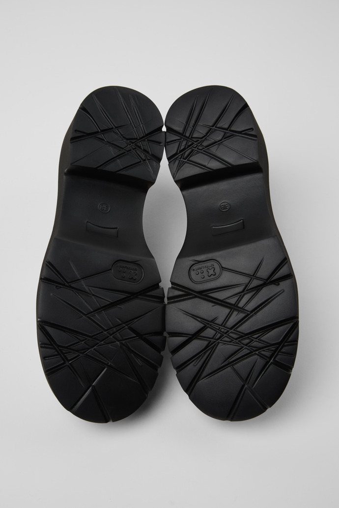 Camper Twins - Mehrfarbige Ledermokassins/Ballerinas für Damen.