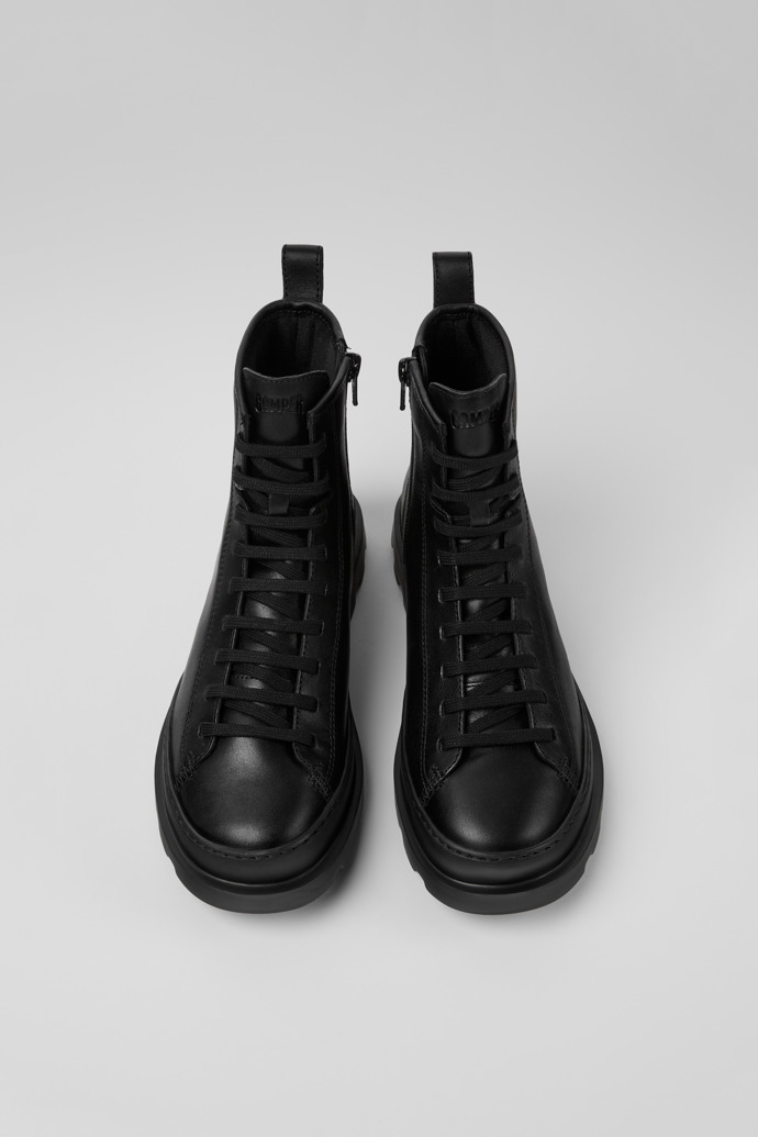 Camper Brutus - Schwarze Mid-Chelseas aus Leder für Damen.