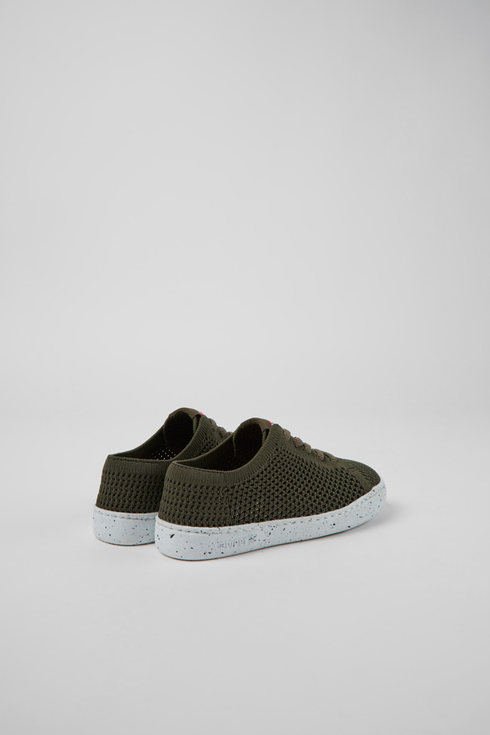 Camper Peu Touring - Grüner Kinderschuh aus Textil