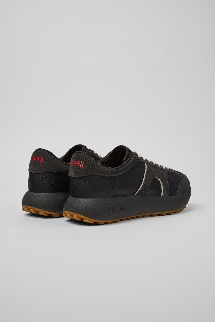 Camper Pelotas Athens - Mehrfarbiger Herrensneaker aus Leder und Nubukleder.