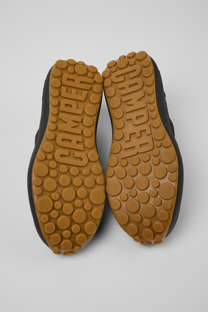 Camper Pelotas Athens - Mehrfarbiger Herrensneaker aus Leder und Nubukleder.