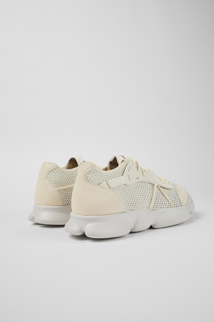 Camper Karst - Weißer Herrensneaker aus Textil