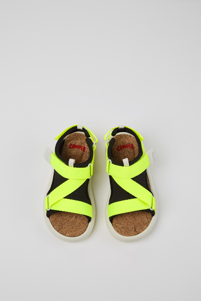 Camper Pelotas Flota - Mehrfarbige Kindersandalen aus recyceltem PET.