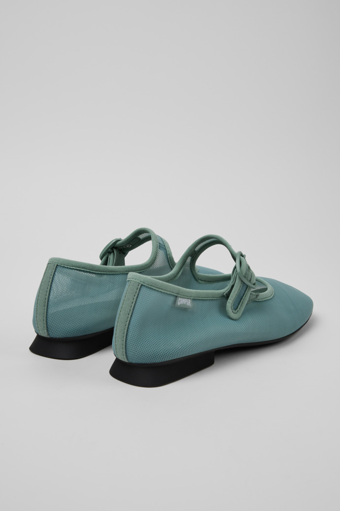 Camper Casi Myra - Grüner Frauenschuh aus Recycling-PET.