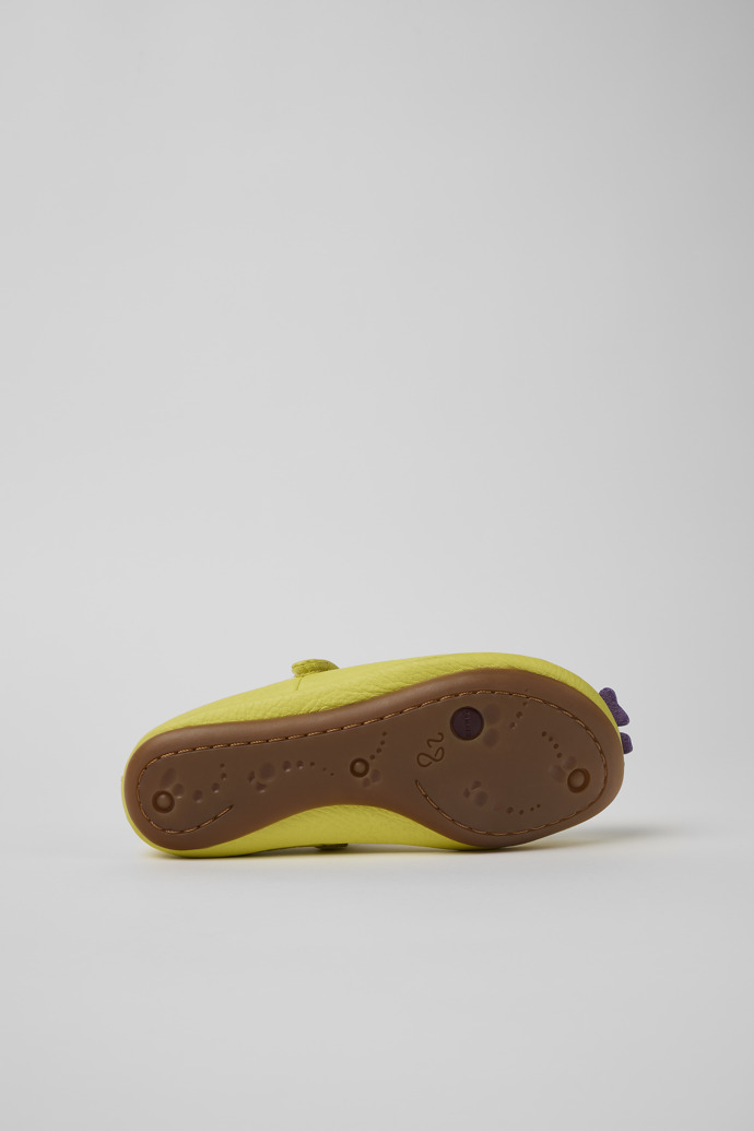 Camper Twins - Gelber Mary Jane-Schuh aus Leder