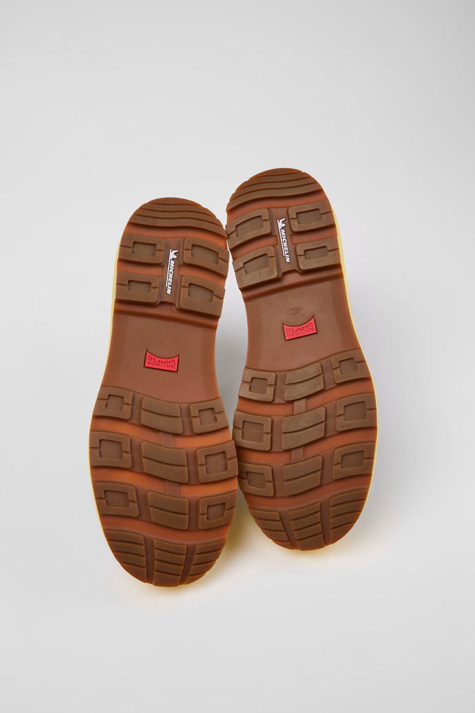 Camper Brutus Trek HYDROSHIELD® MICHELIN - Schwarze Herrenstiefelette aus Leder