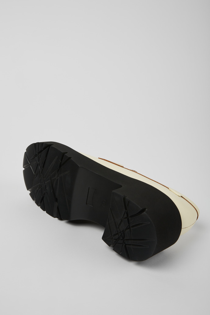 Camper Milah - Weißer Damenloafer aus Leder