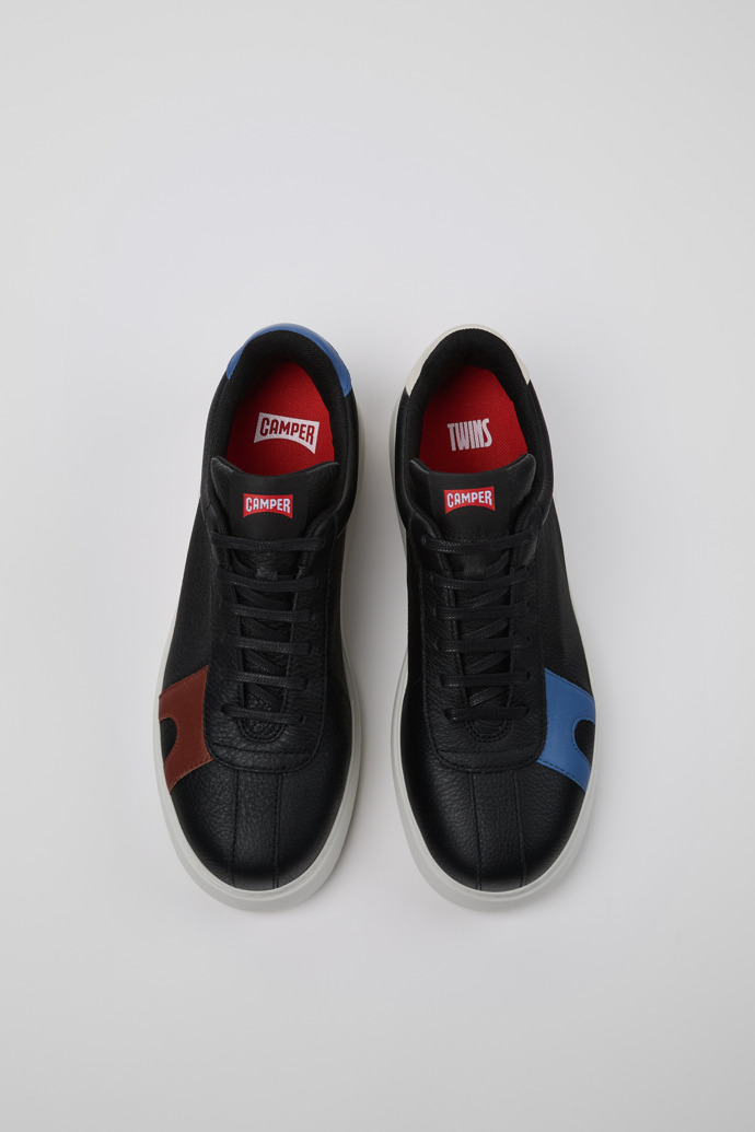 Camper Twins - Mehrfarbiger Ledersneaker für Herren.