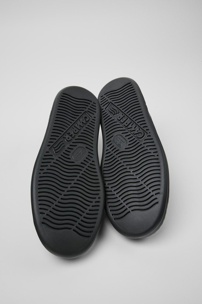 Camper Runner - Blauer Herrensneaker aus Nubukleder