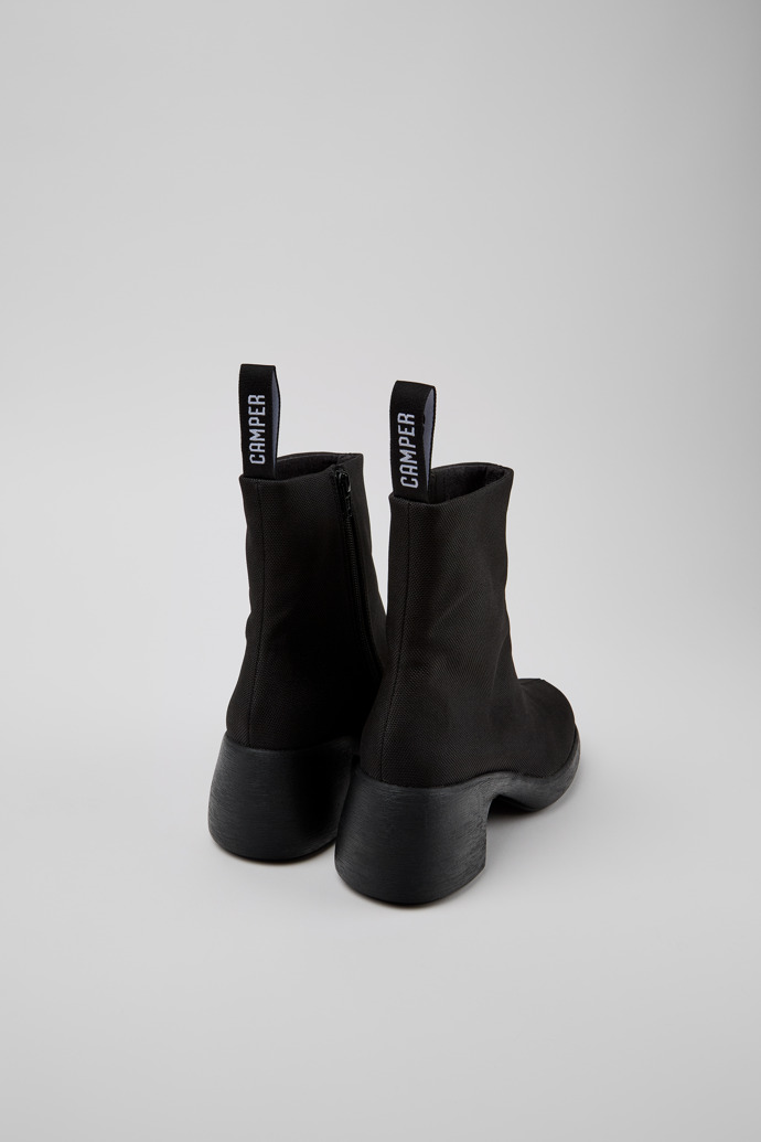 Camper Thelma - Schwarzer Damenstiefel aus Textil