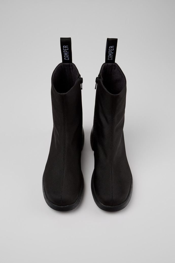 Camper Thelma - Schwarzer Damenstiefel aus Textil