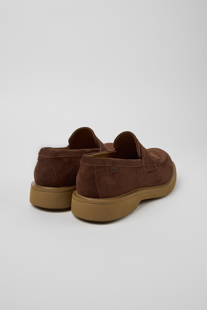 Camper Norman - Brauner Herrenschuh aus Veloursleder.