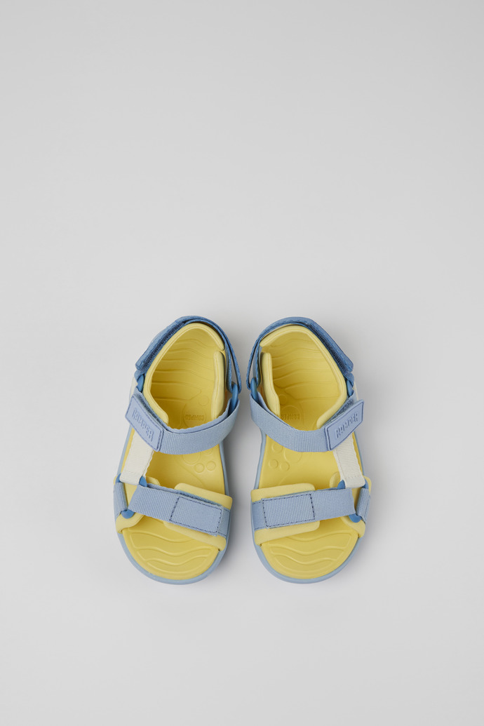 Camper Wous - Mehrfarbige Kindersandale aus Textil