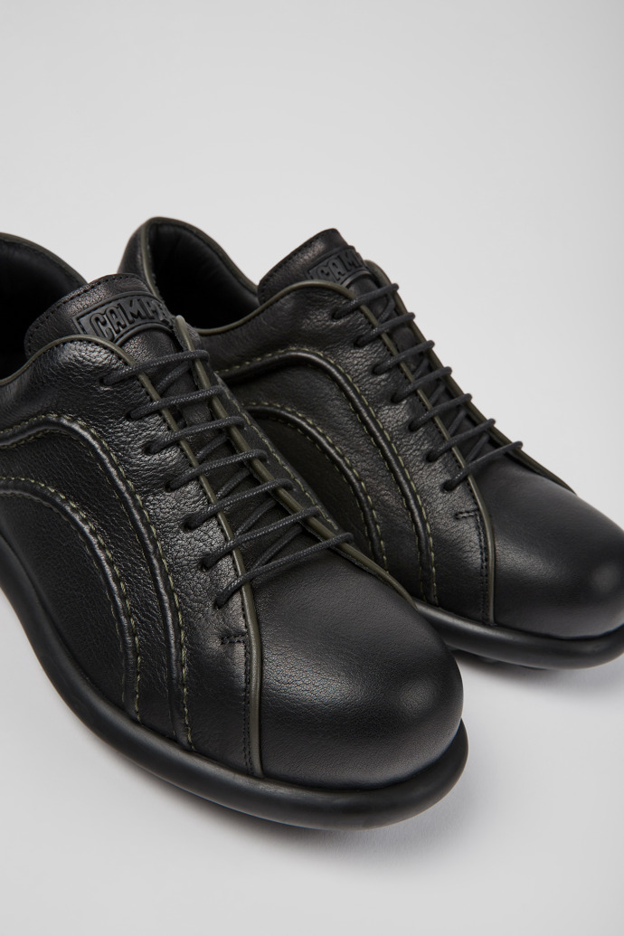 Camper Pelotas - Schwarzer Herrenschuh aus Leder