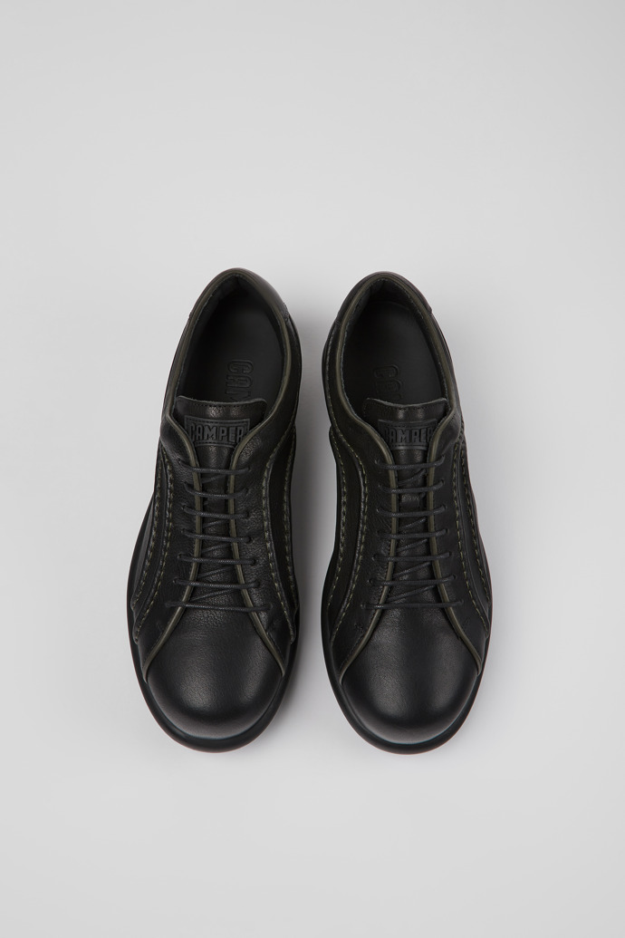 Camper Pelotas - Schwarzer Herrenschuh aus Leder