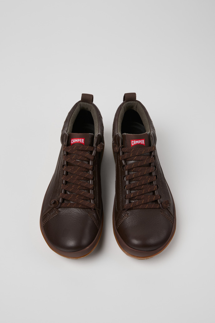Camper Peu Pista GM - GORE-TEX - Braune Herrenstiefelette aus Leder.
