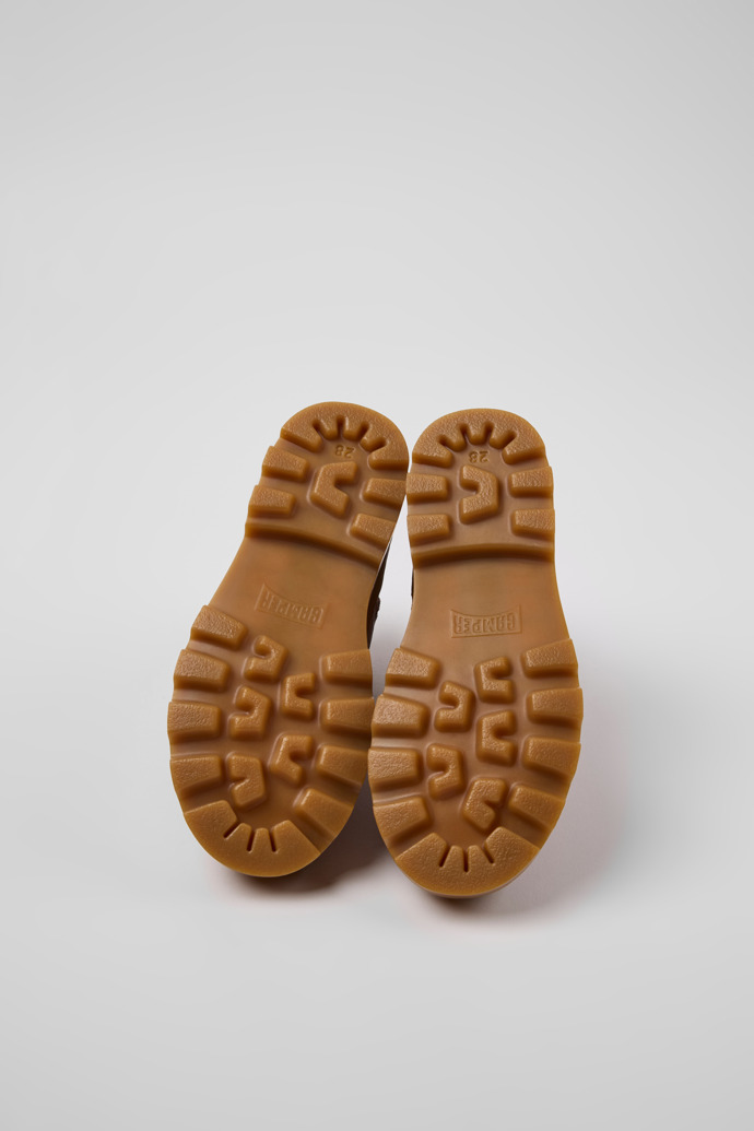 Camper Brutus - Rote Kinderstiefelette aus Leder