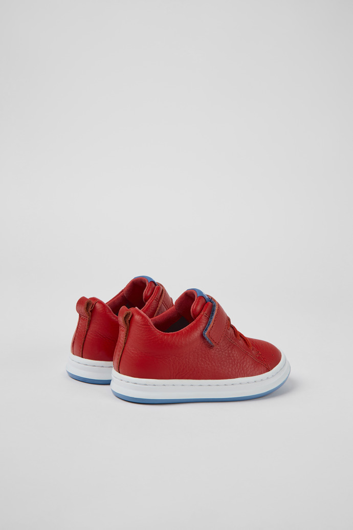 Camper Runner - Roter Kindersneaker aus Leder