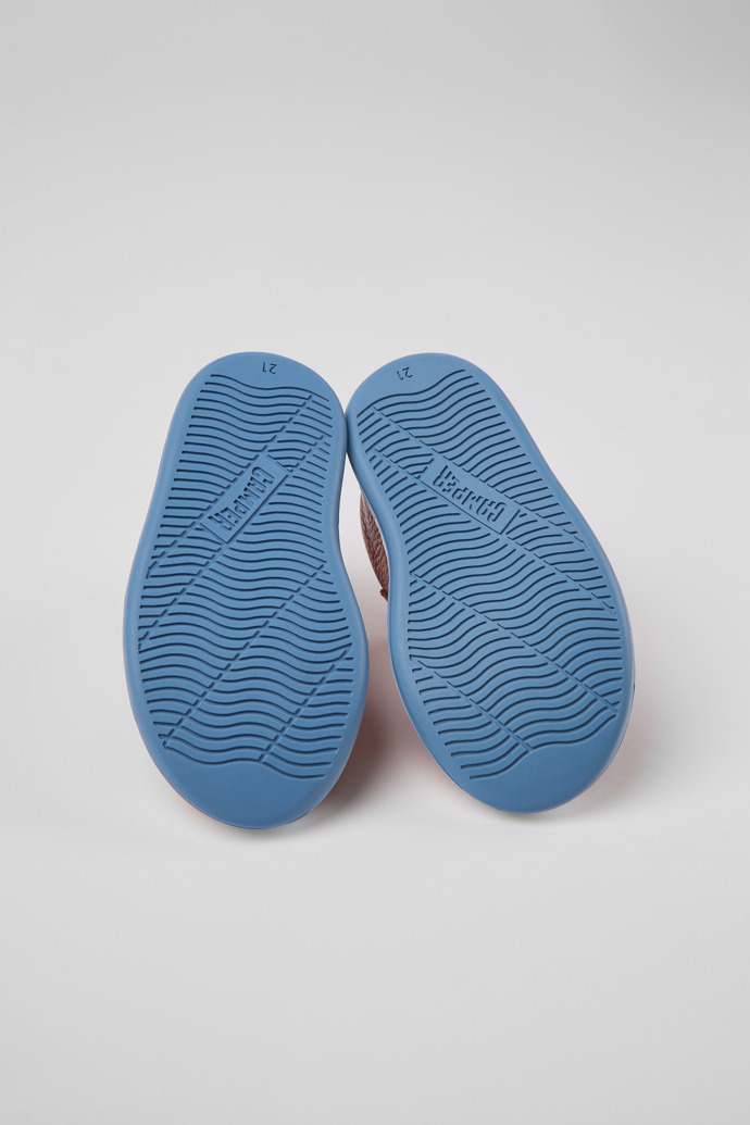 Camper Runner - Roter Kindersneaker aus Leder