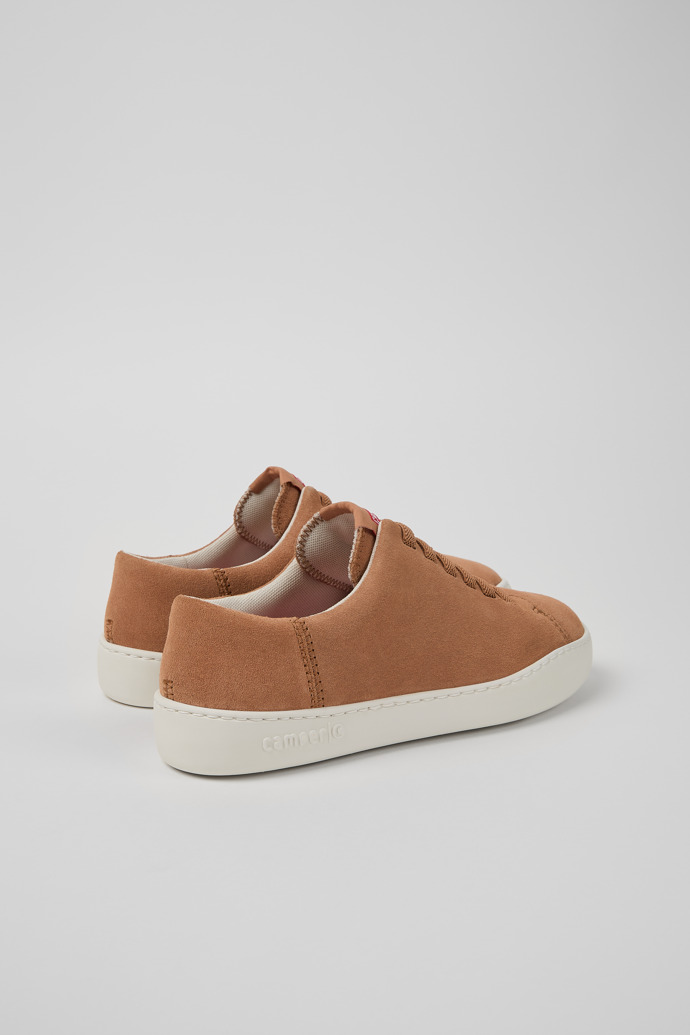 Camper Peu Touring - Nudefarbene Damensneaker aus Nubukleder.
